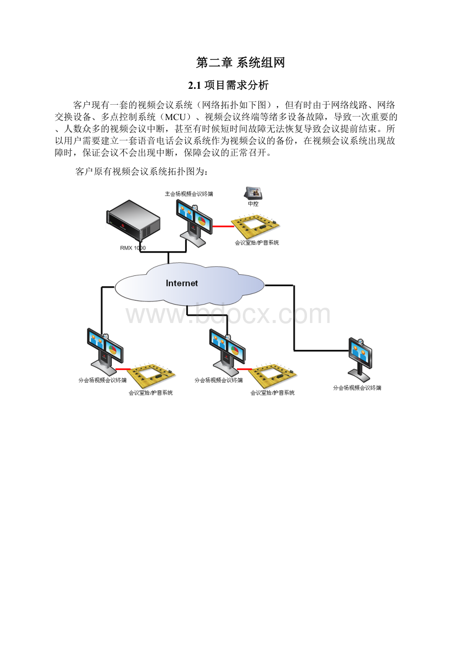 视频会议应急保障系统方案建议书.docx_第3页