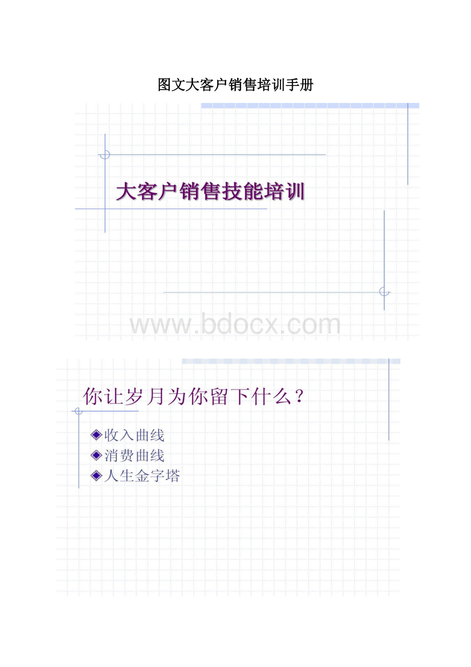 图文大客户销售培训手册文档格式.docx