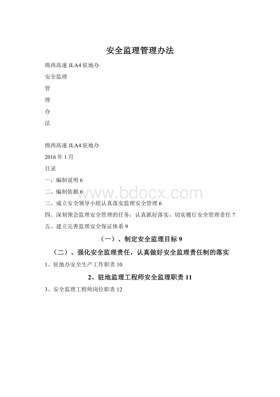 安全监理管理办法Word格式文档下载.docx