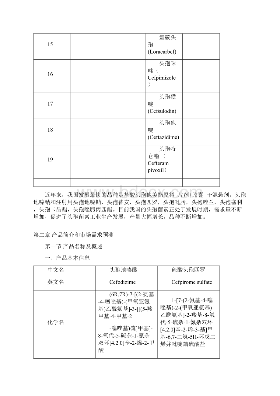 头孢中间体项目可行性研究报告.docx_第3页