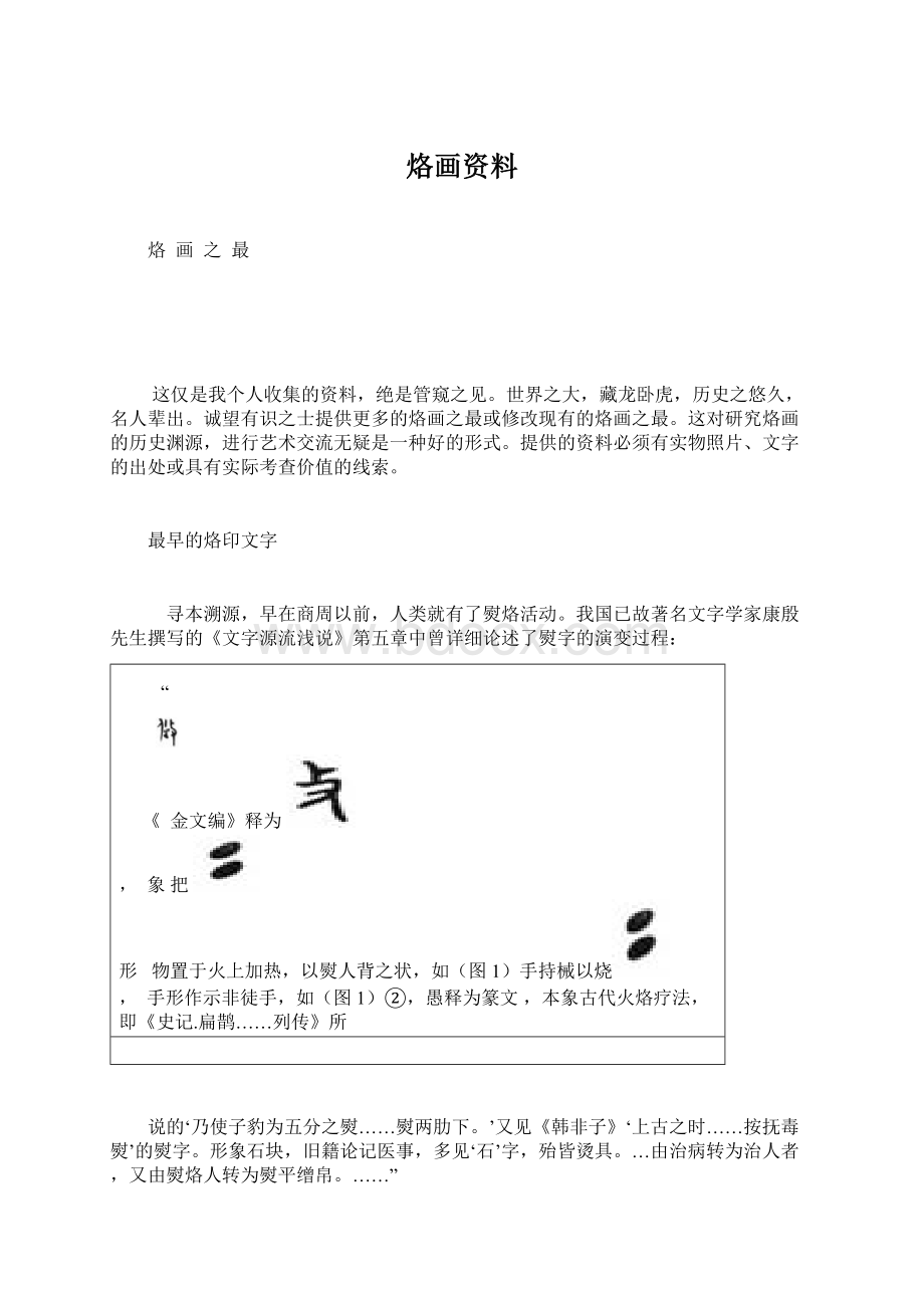 烙画资料Word文件下载.docx