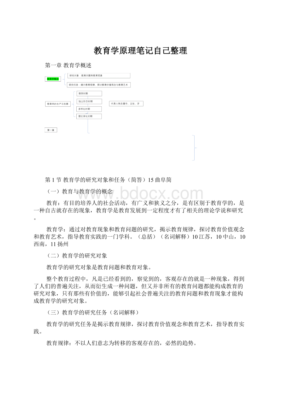 教育学原理笔记自己整理.docx_第1页