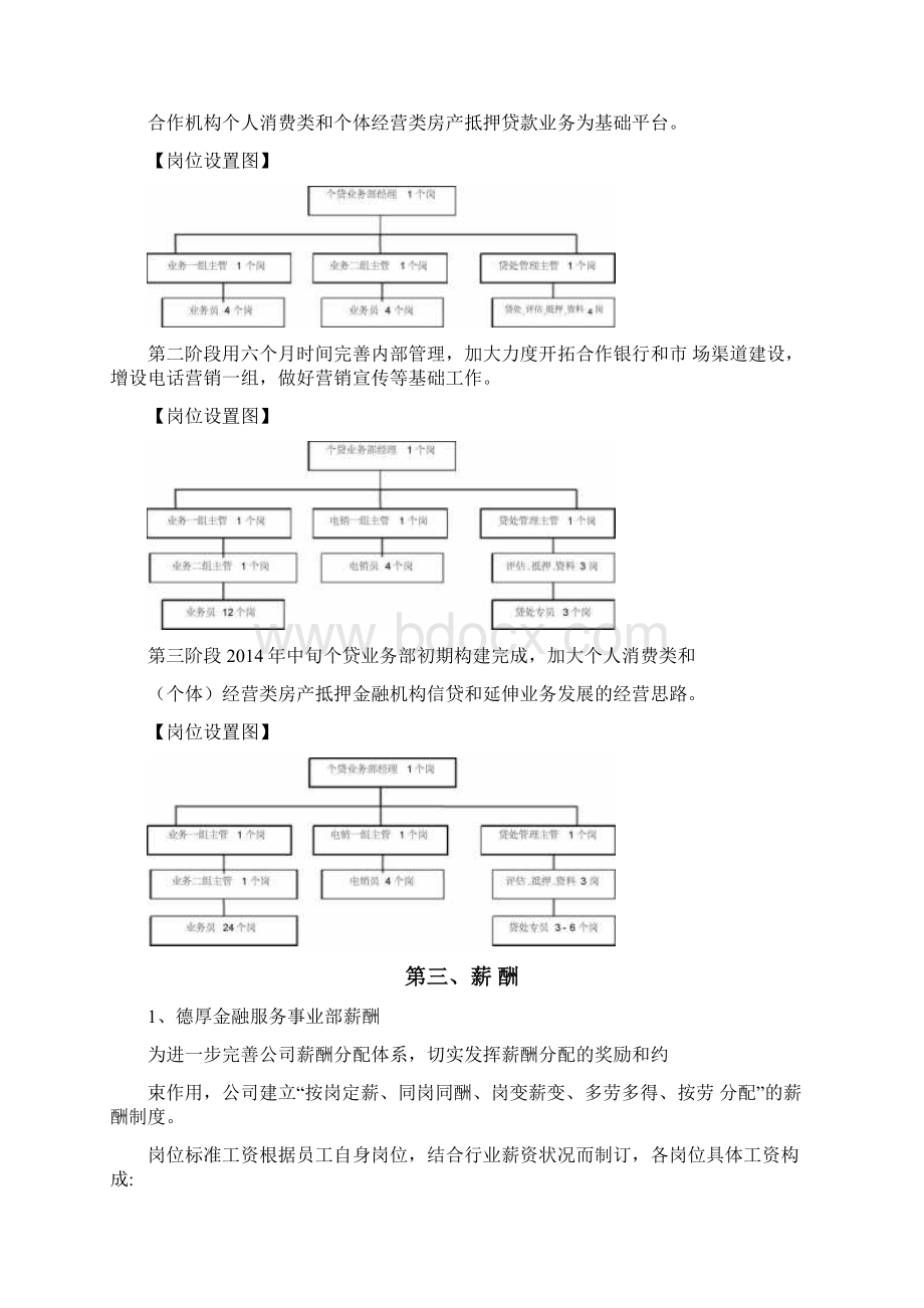 银行金融服务事业部工作计划书.docx_第3页