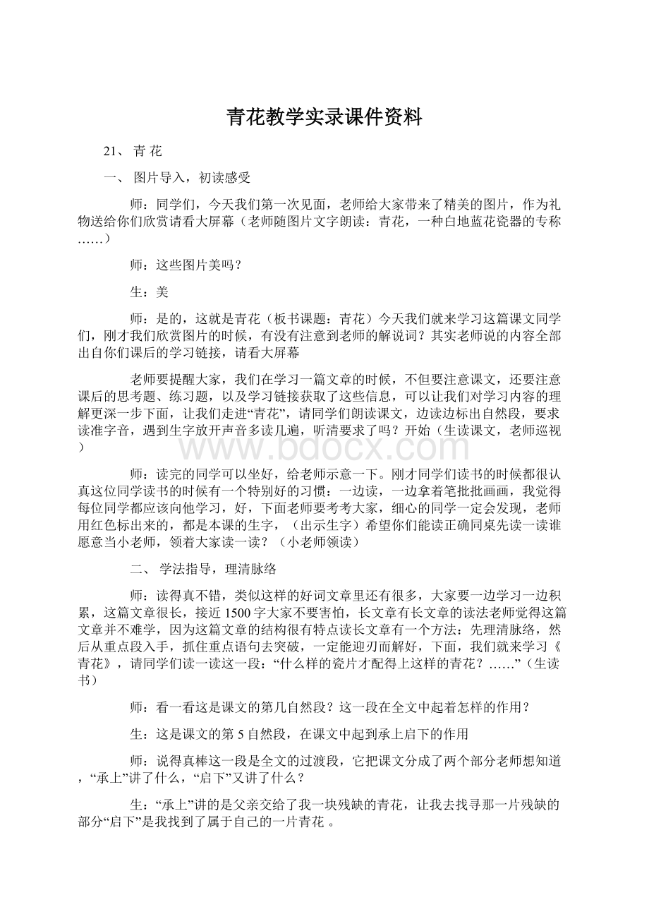 青花教学实录课件资料.docx_第1页