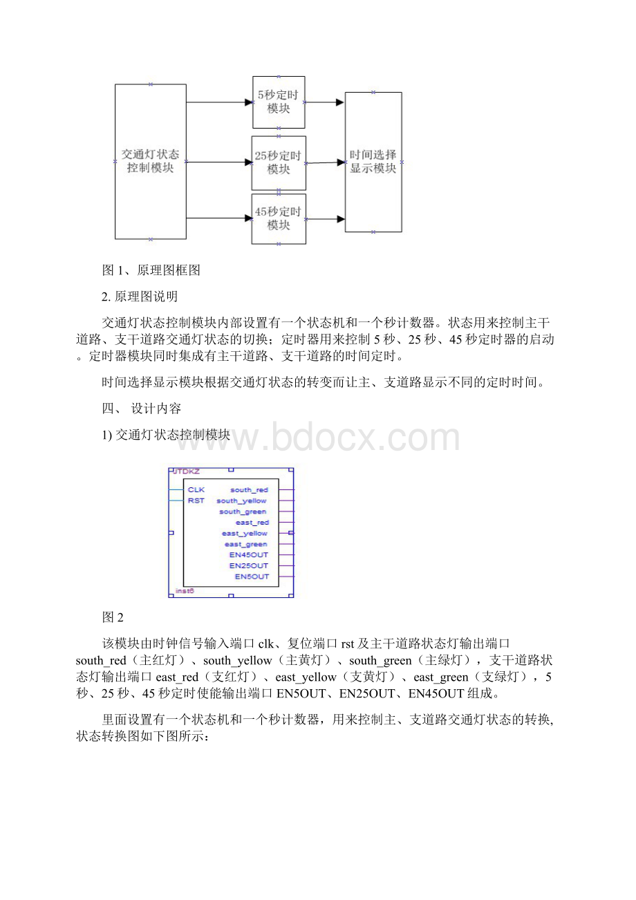 EDA课程设计交通灯的设计.docx_第2页