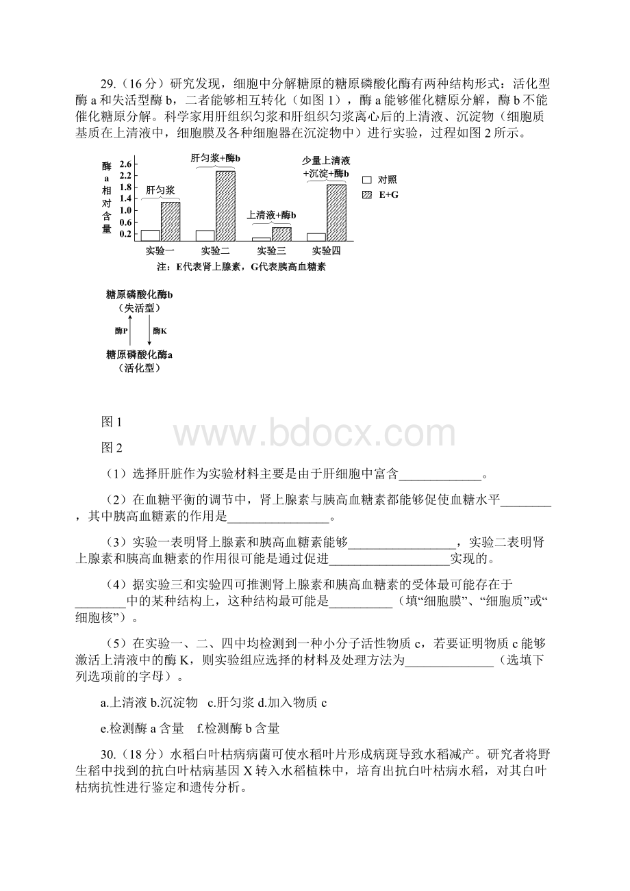 3海淀区高三适应性练习理综试题及答案Word文档格式.docx_第2页