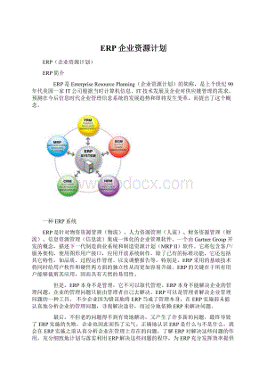 ERP企业资源计划Word下载.docx