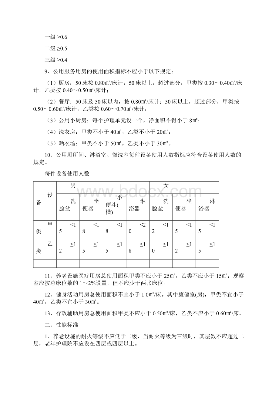 最新养老院建筑设计实用标准Word文件下载.docx_第2页