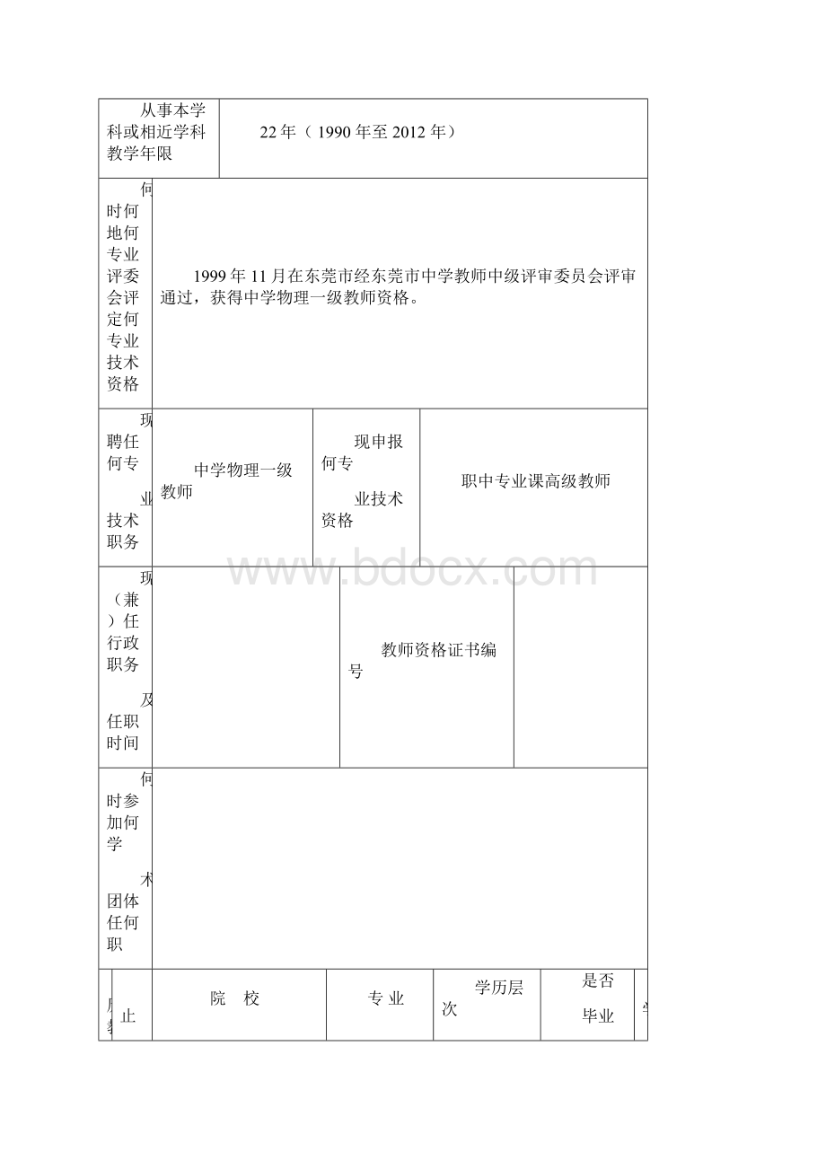 中学高级申报表.docx_第2页