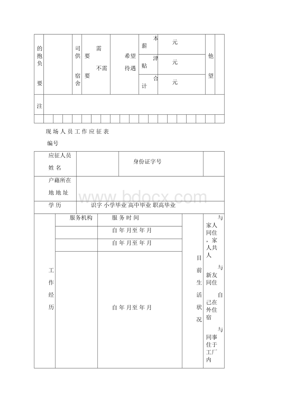 招聘面试辞退及其管理实用表格徐剑.docx_第2页