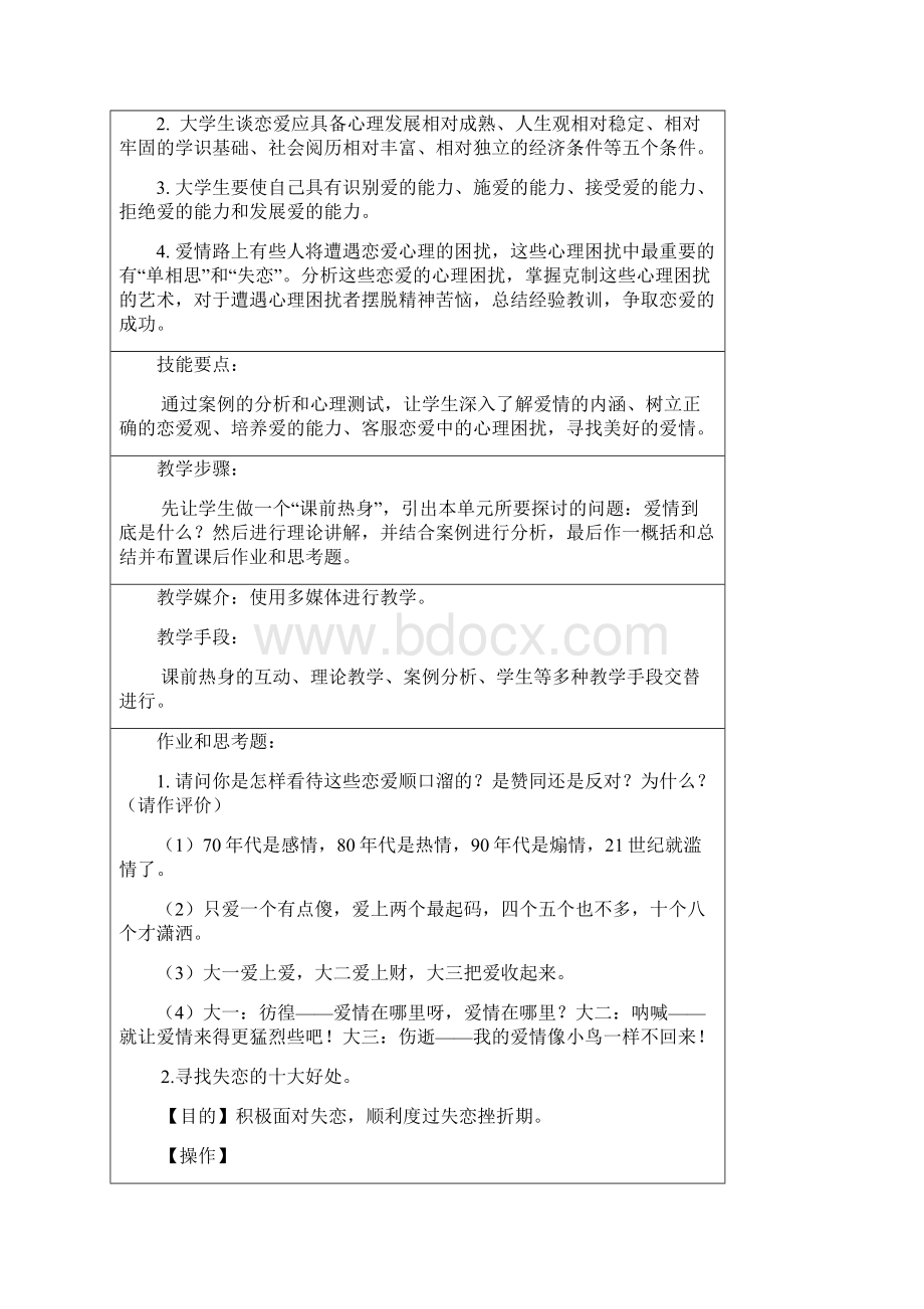 大学生心理健康教育课程教案.docx_第2页