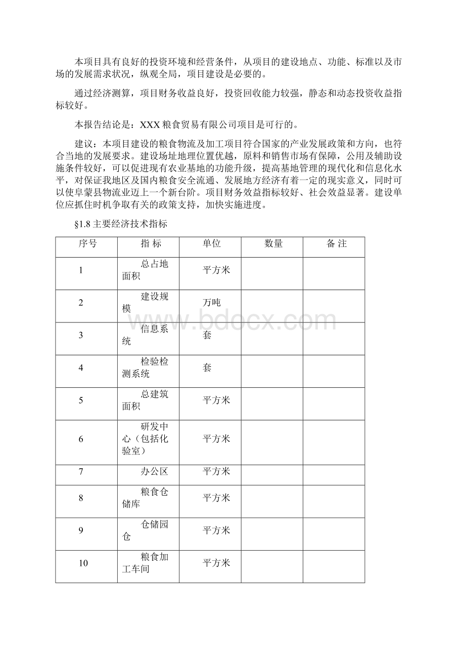 粮食贸易项目可行性研究报告.docx_第3页