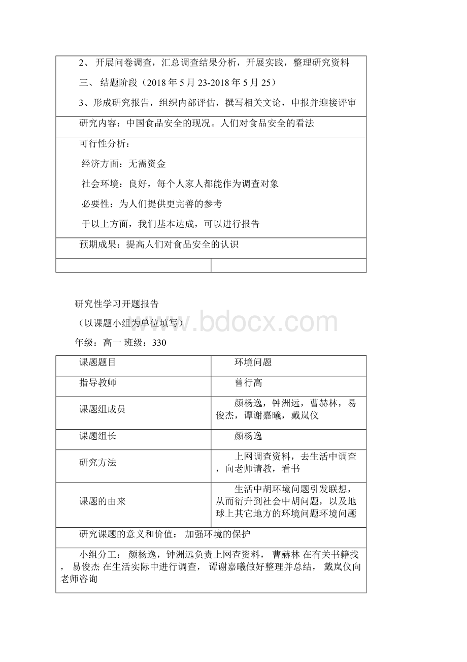 研究性学习开题报告模板.docx_第3页