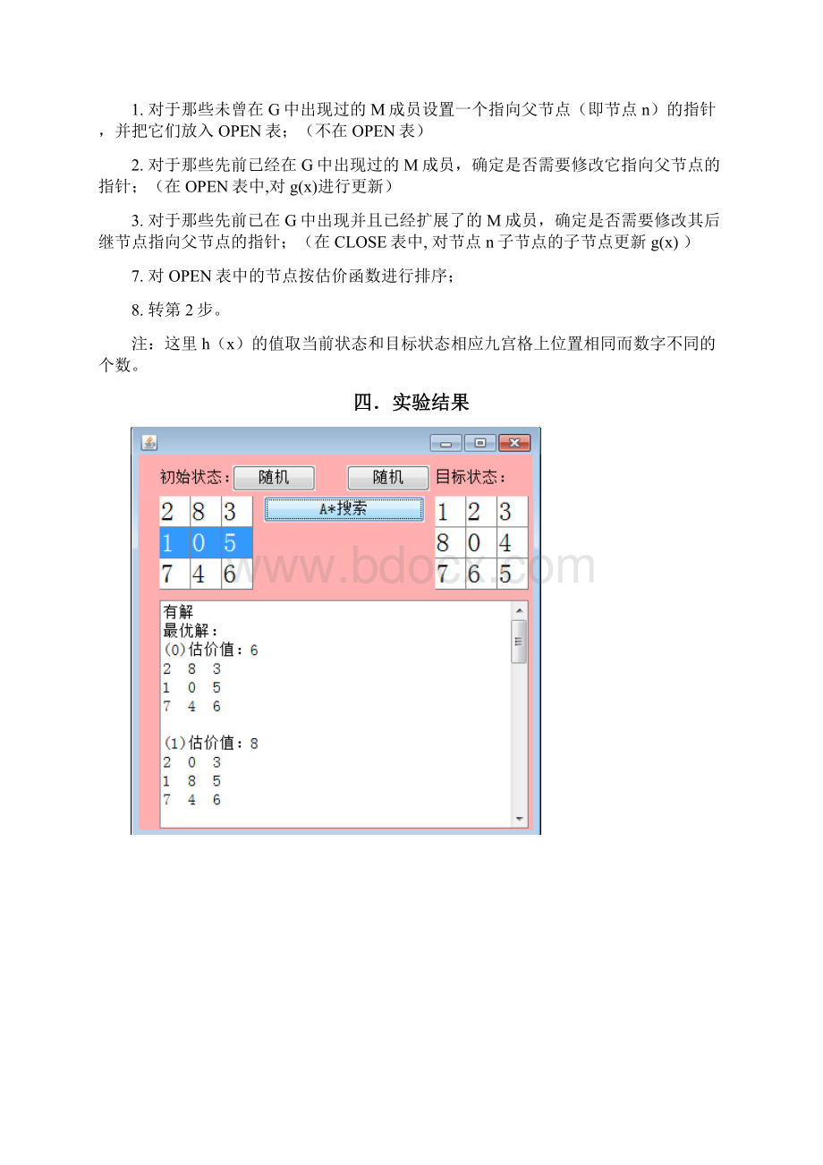 人工智能课内实验报告二 计算机15班 西安交通大学Word文档下载推荐.docx_第3页