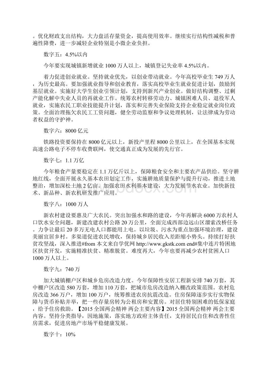 全国两会精神主要内容Word格式文档下载.docx_第2页