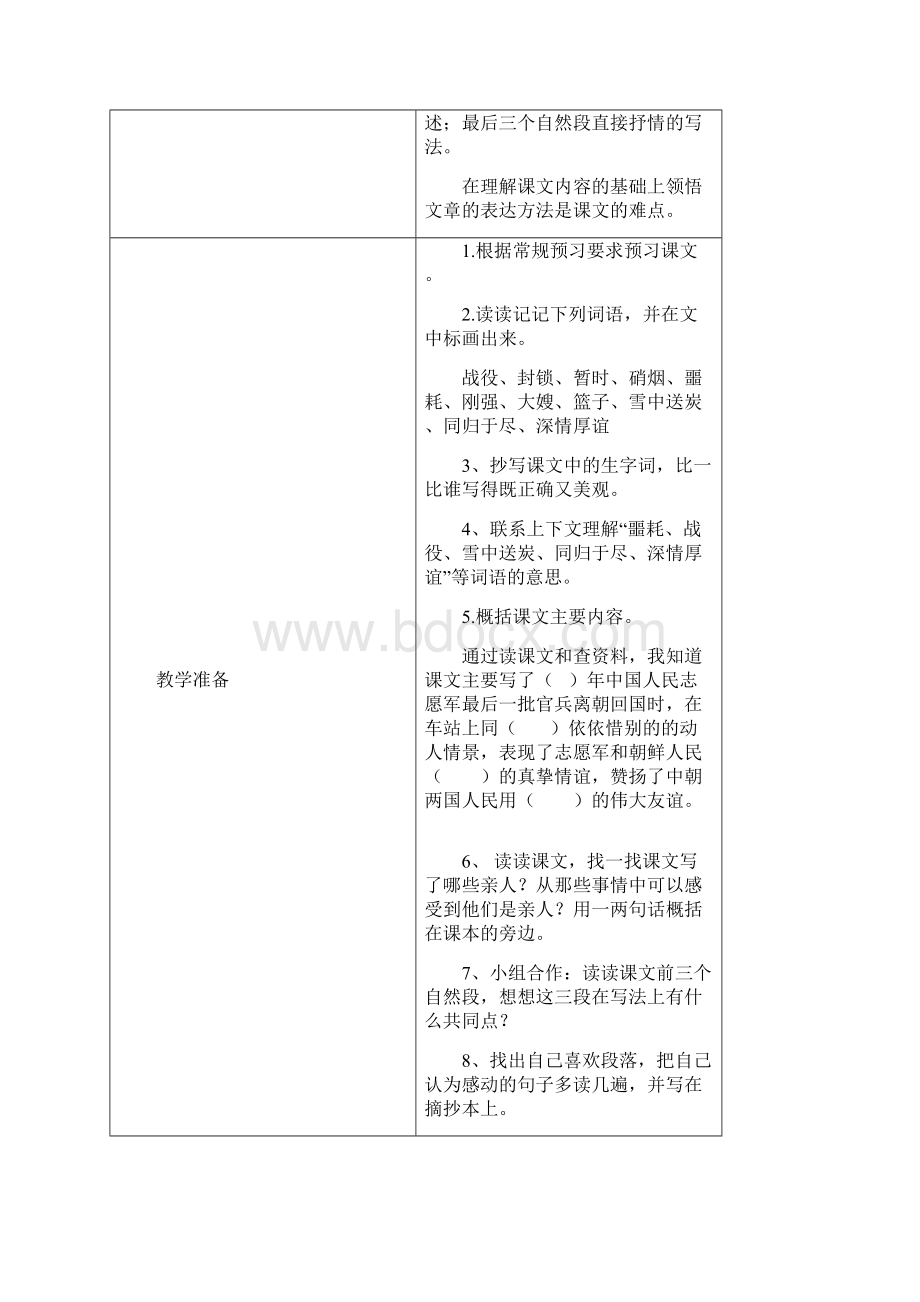 再见了 亲人教案Microsoft Word 文档.docx_第2页