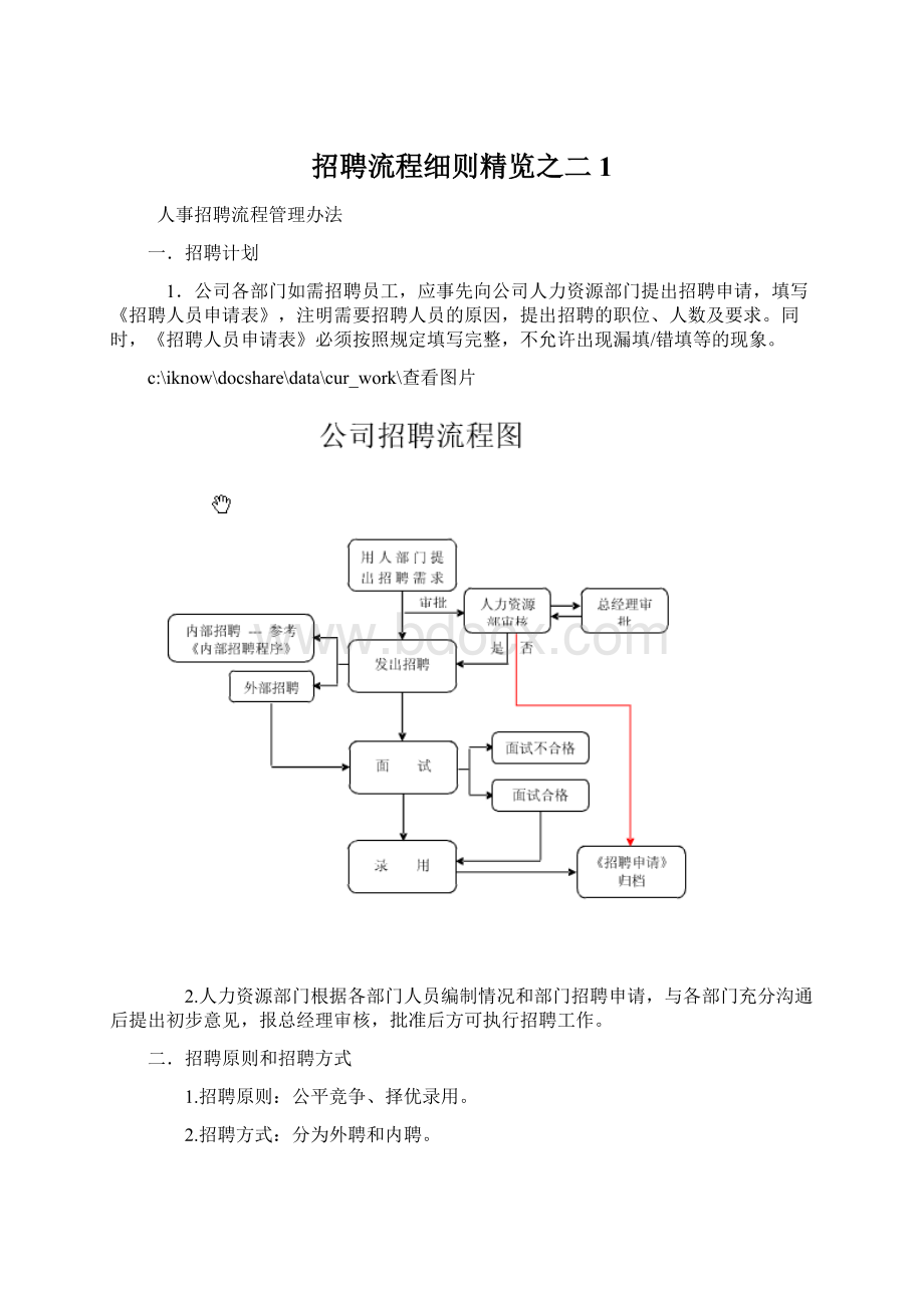 招聘流程细则精览之二1.docx