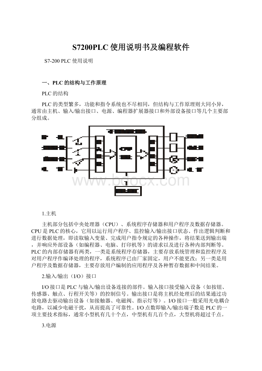 S7200PLC使用说明书及编程软件.docx_第1页