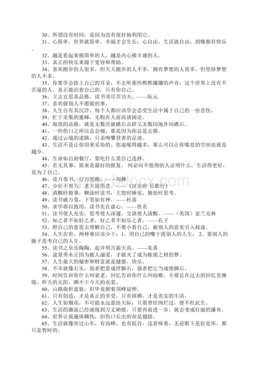 一句人生格言Word文档下载推荐.docx_第2页