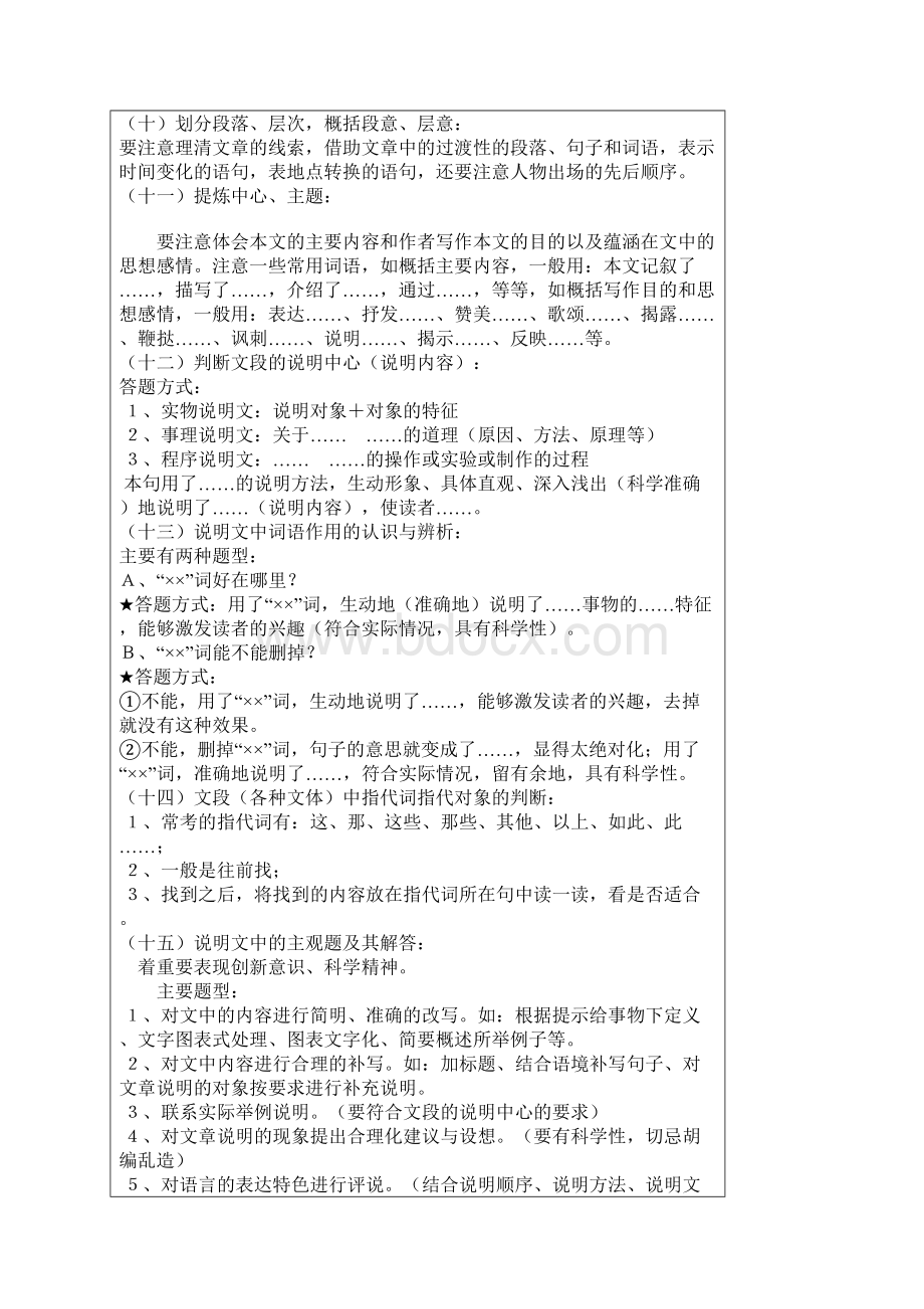 初中语文考试答题技巧18417Word格式.docx_第3页