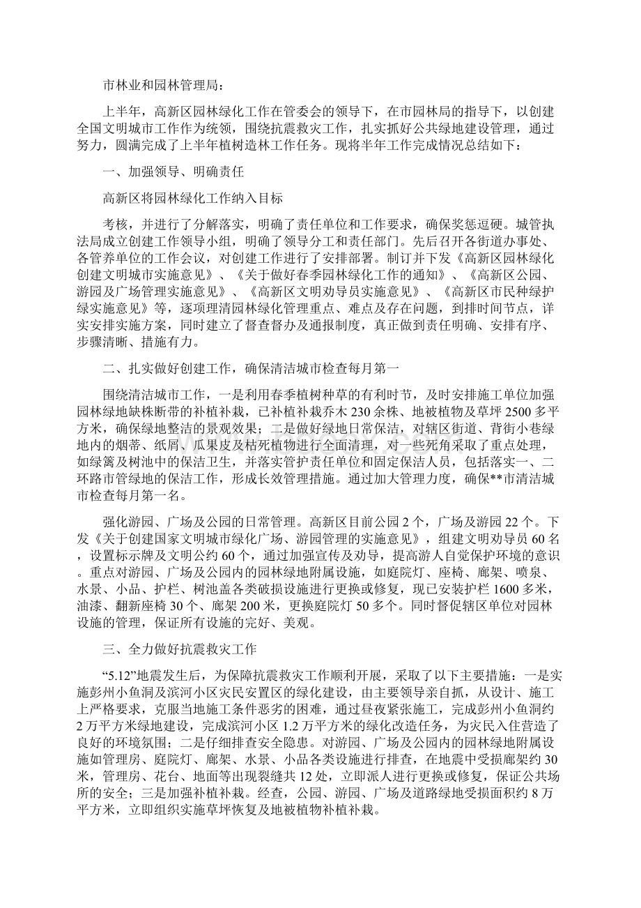 城管执法局上半年工作总结.docx_第2页