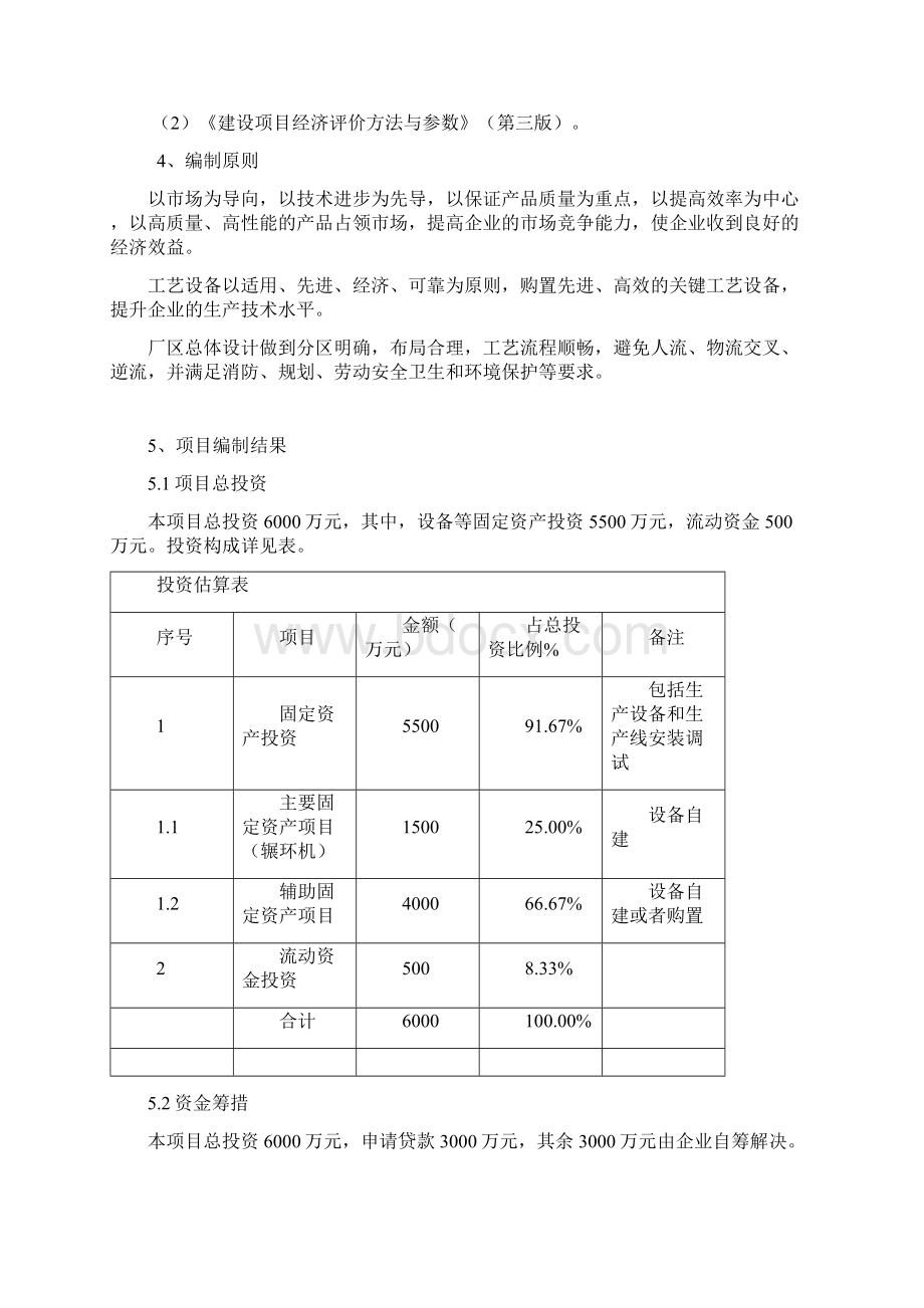 年产6万吨锻造法兰建设项目可行性研究报告.docx_第2页