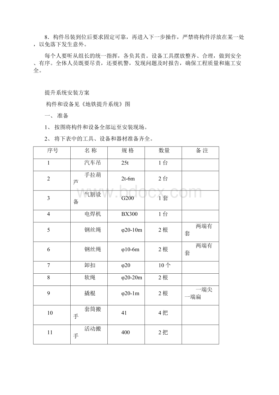 提升架安装方案.docx_第2页