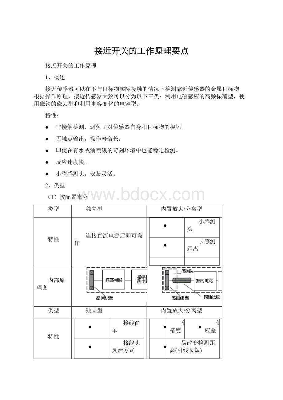 接近开关的工作原理要点Word格式.docx_第1页