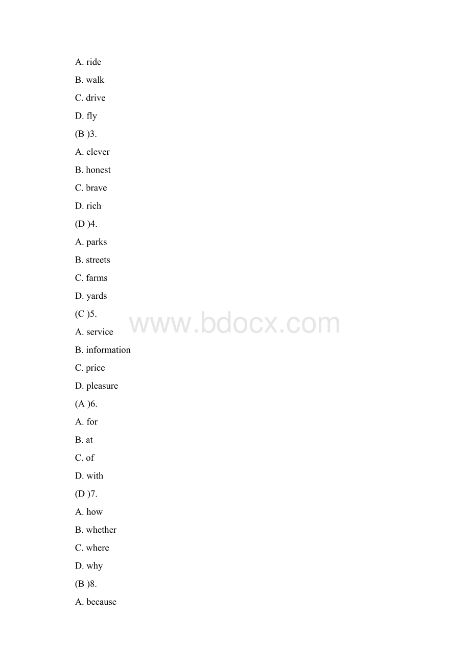 牛津英语译林版初中英语中考短文强化训练 4教师版副本.docx_第2页