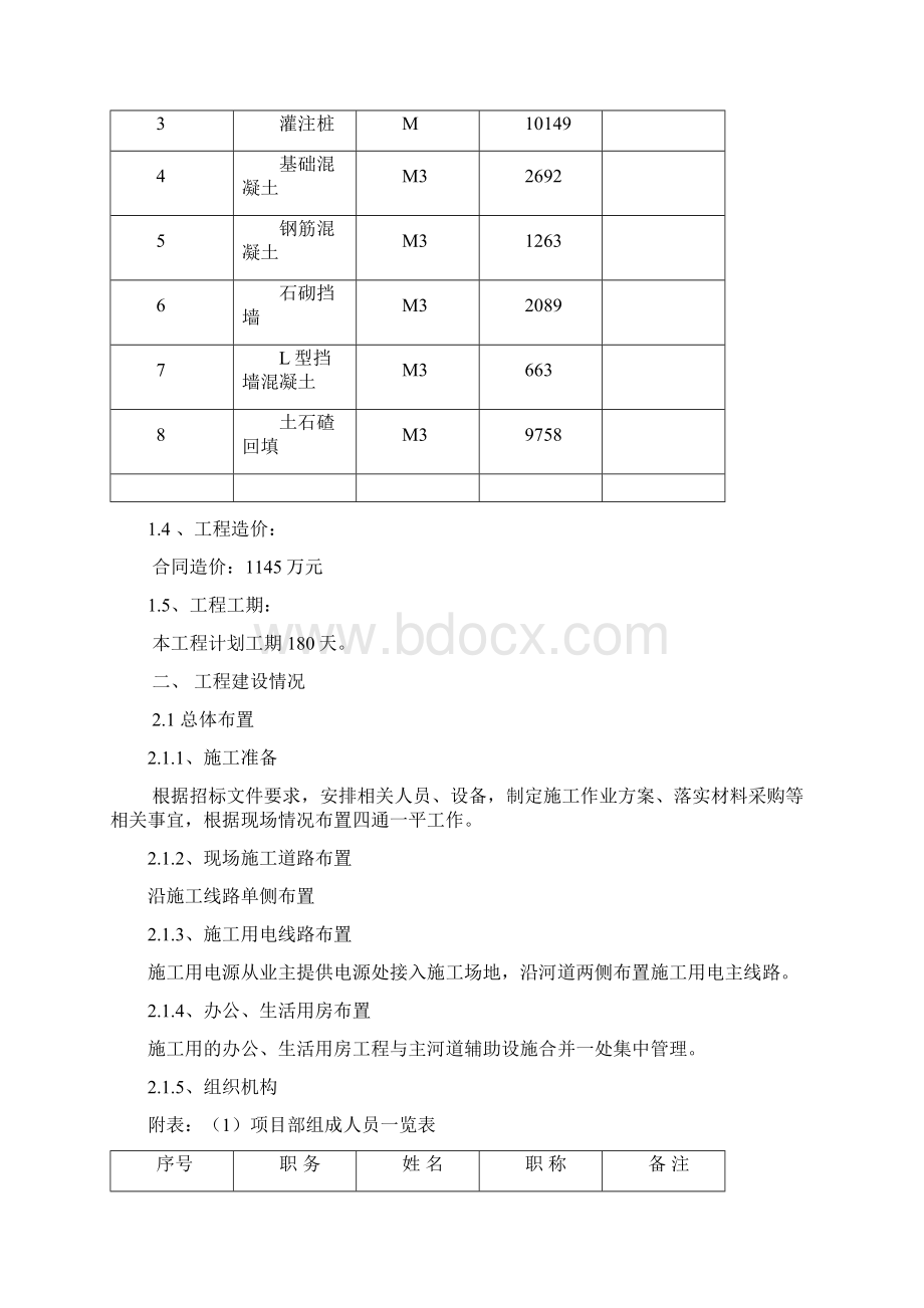 营前河龙泉头河施工管理工作报告1.docx_第2页