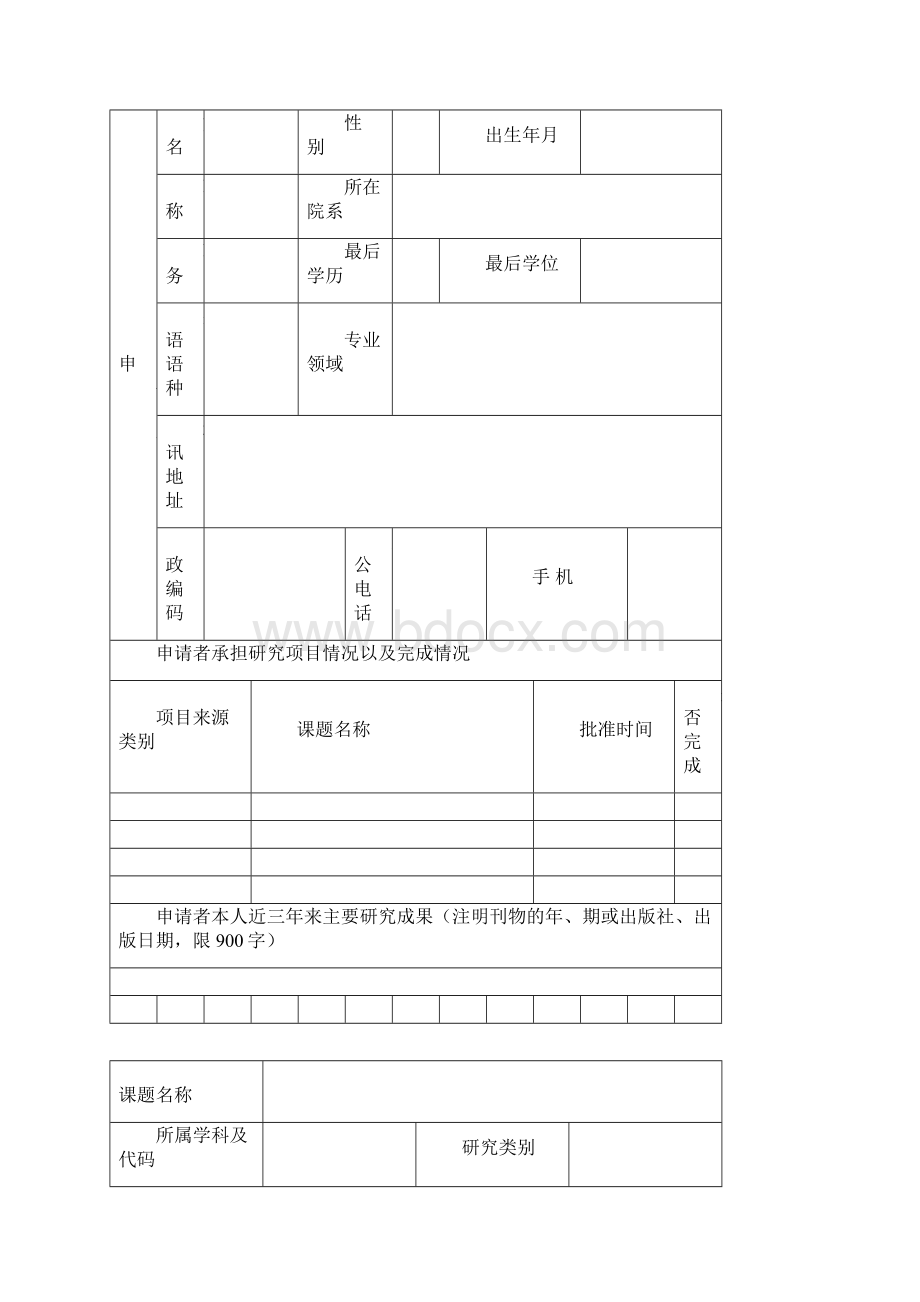 省教育厅一般及研究生申请表.docx_第2页