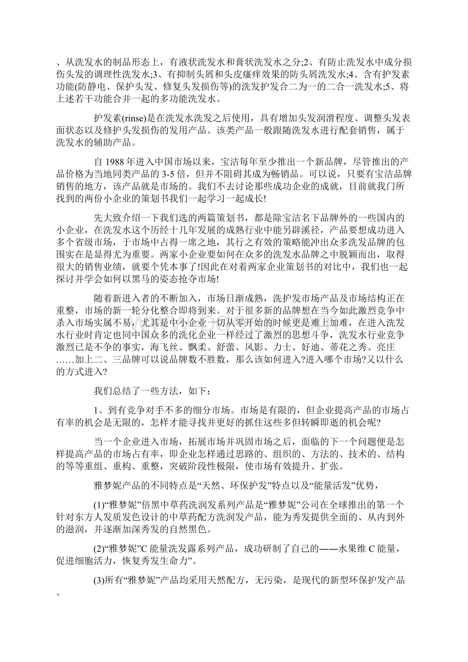 洗护促销活动方案.docx_第3页