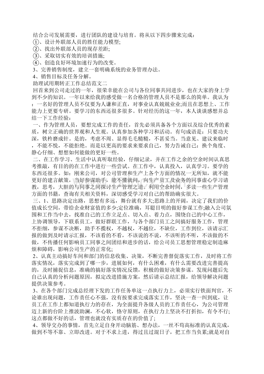 助理试用期转正工作总结.docx_第3页