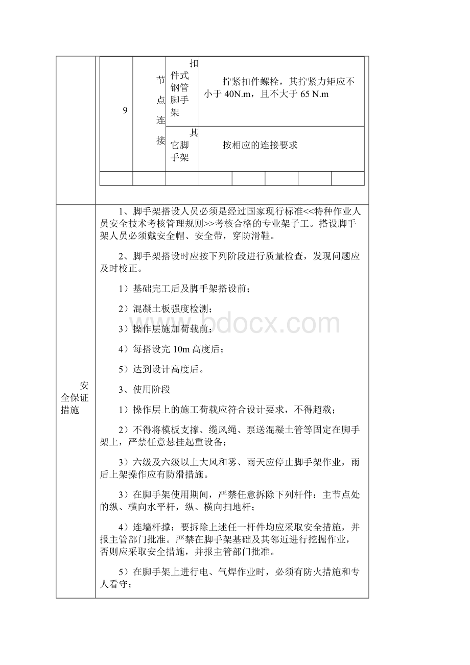 钢管落地脚手架技术交底Word格式文档下载.docx_第3页