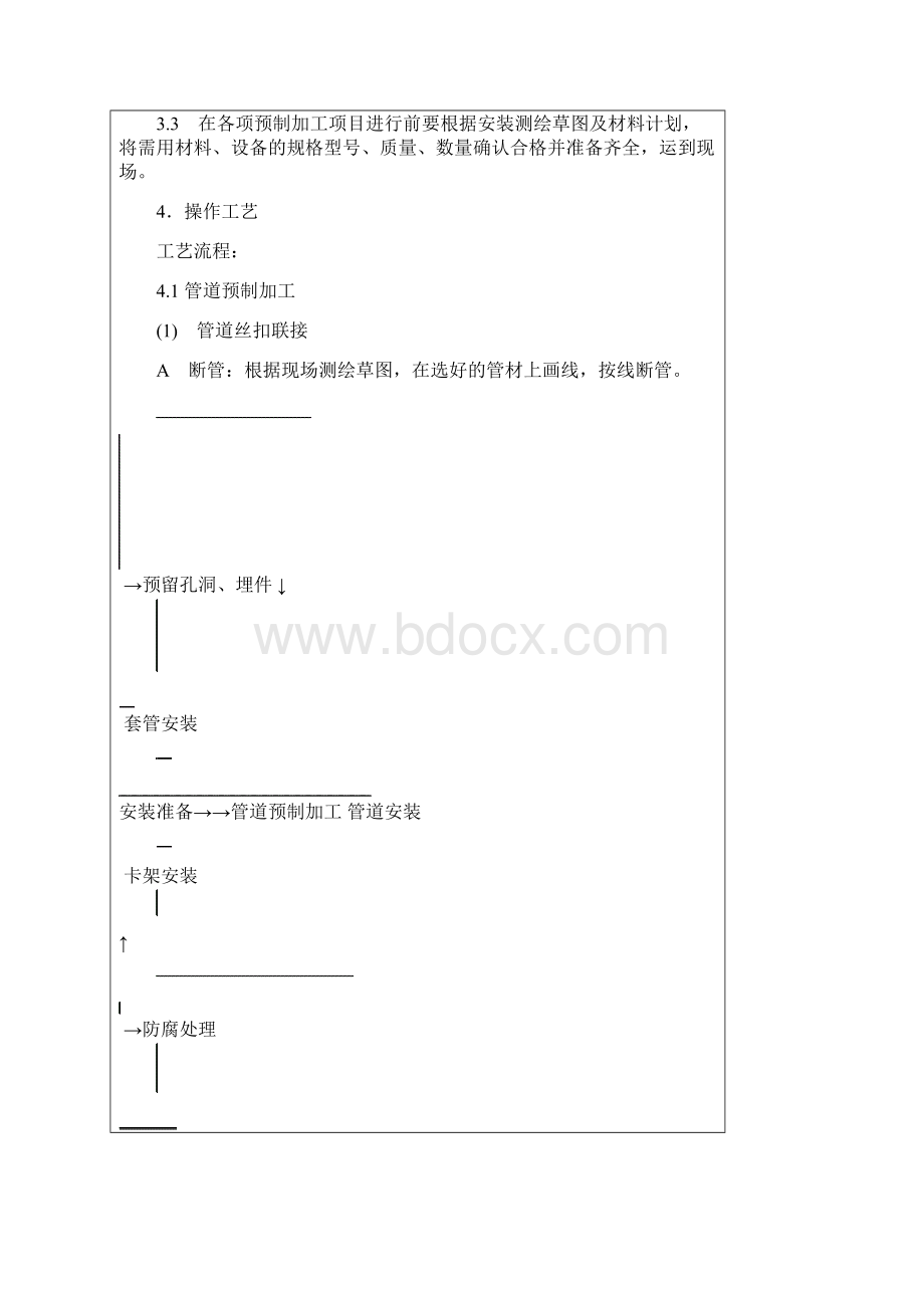 暖卫设备及管道安装基本工艺Word格式文档下载.docx_第2页