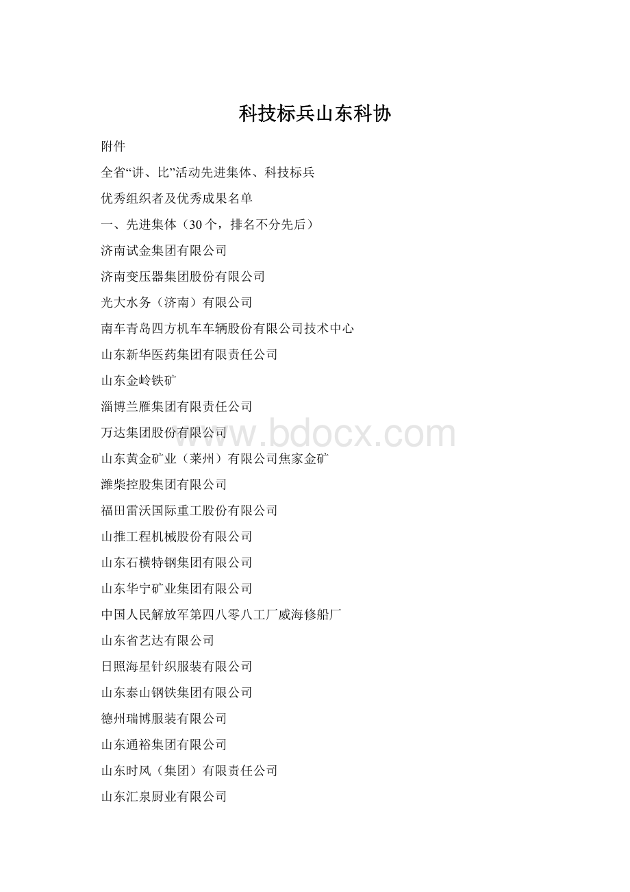 科技标兵山东科协Word文档格式.docx_第1页