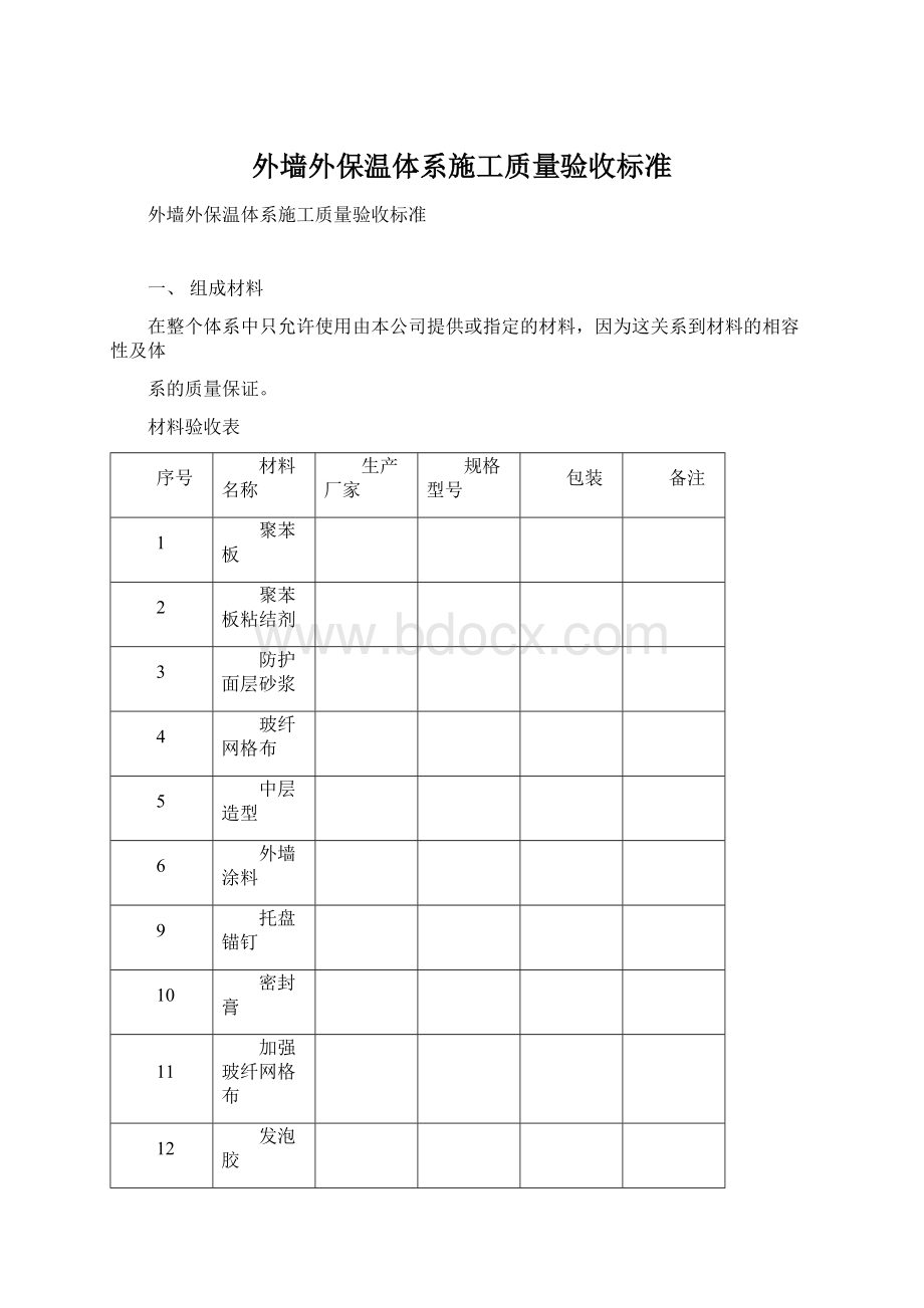 外墙外保温体系施工质量验收标准.docx_第1页