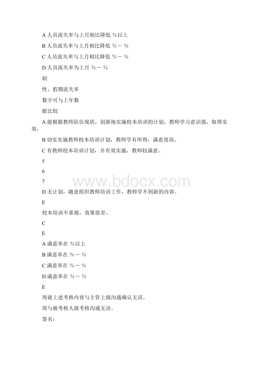 中学部绩效考核指标表精.docx_第3页