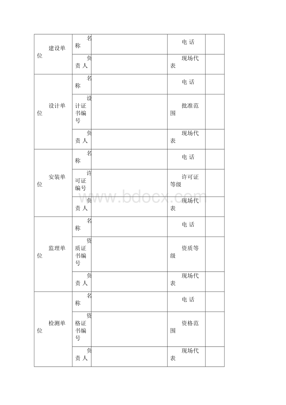 压力管道安装安全质量监督检验申报书范本Word文档格式.docx_第2页