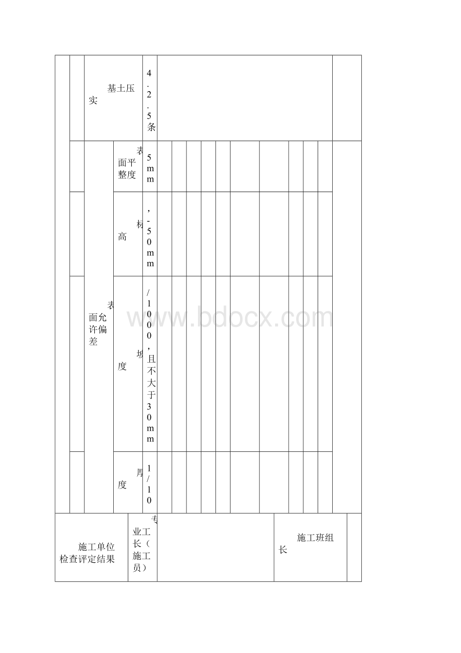 装饰装修工程检验批表格实用模板汇总情况.docx_第2页