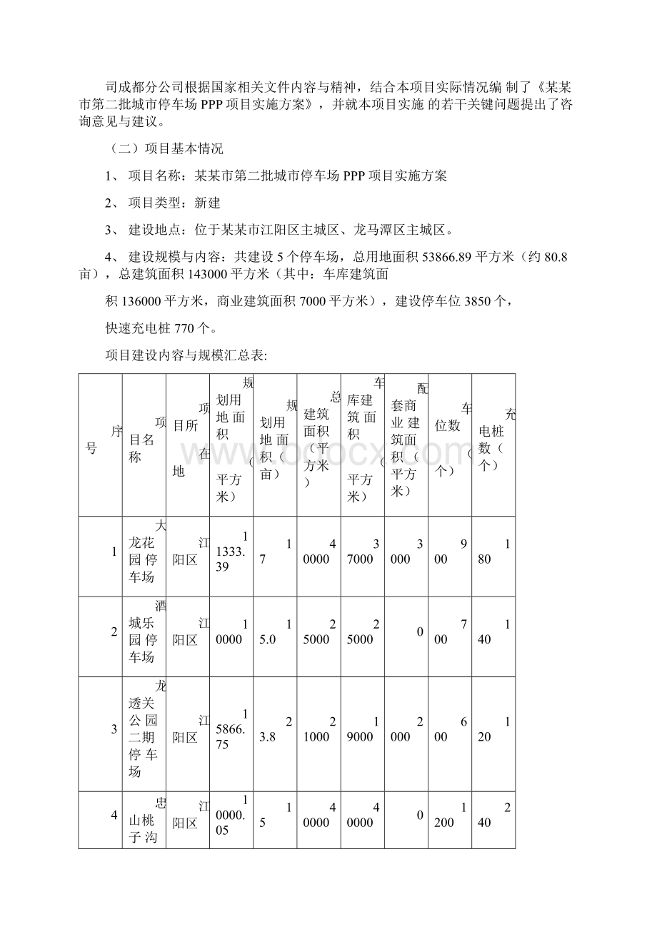 公共停车场PPP项目运营实施方案.docx_第3页