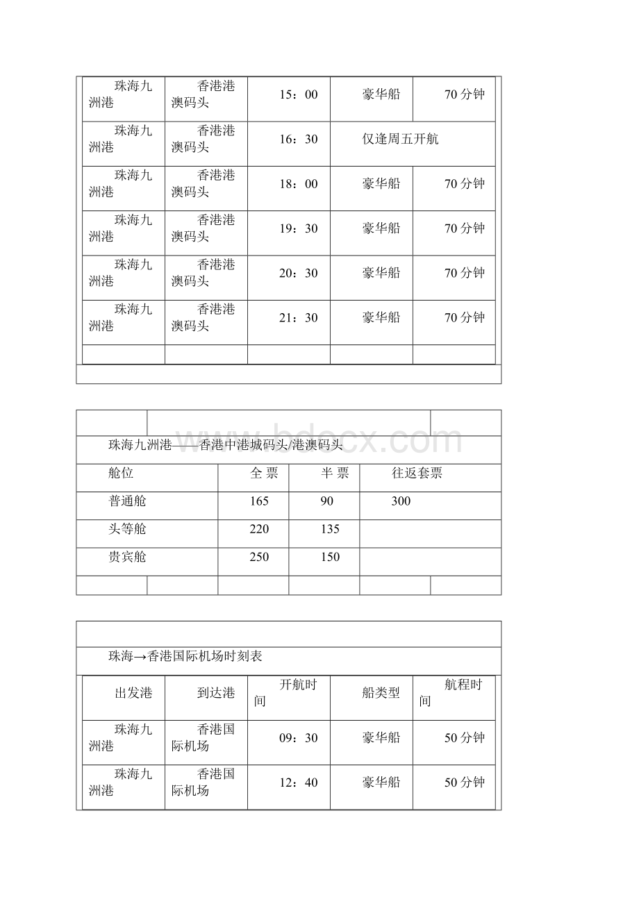 珠海九洲港航班.docx_第2页