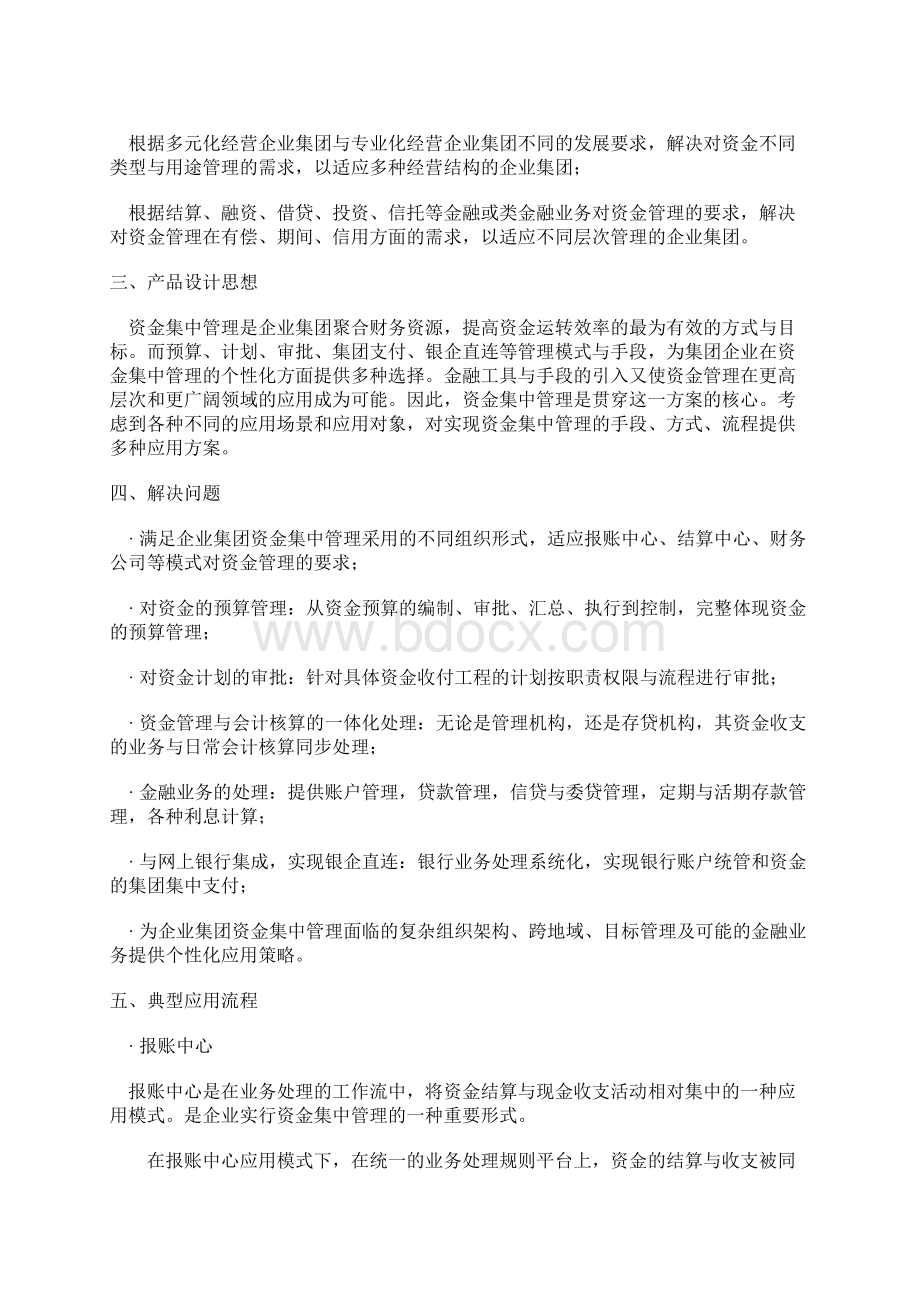 某集团资金管理解决专业技术方案.docx_第2页