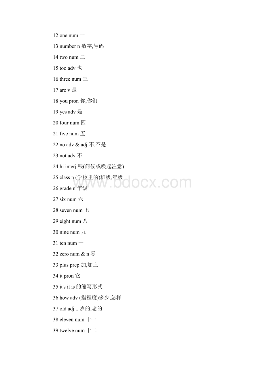 单词汇总初中英语单词大全整理Word文件下载.docx_第2页