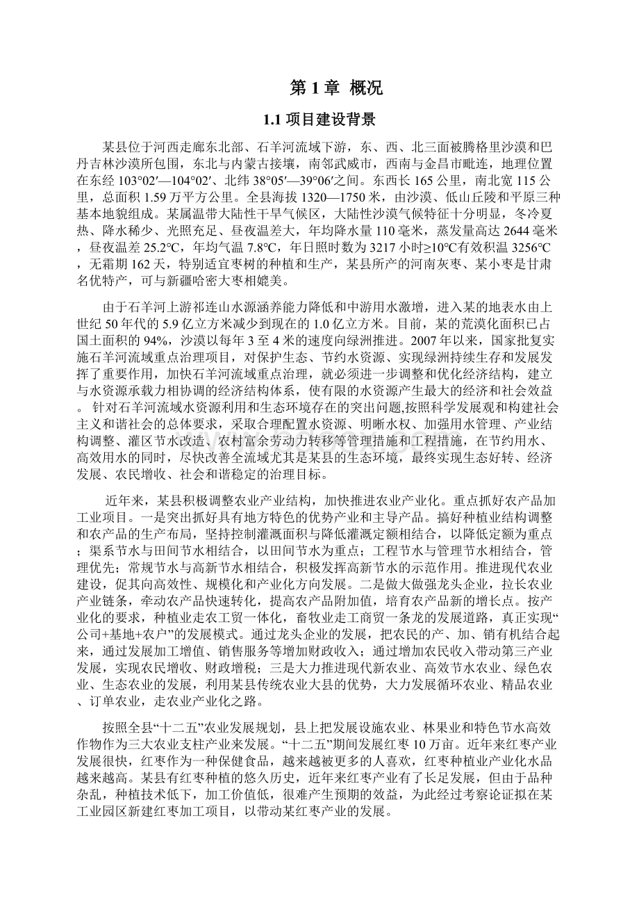 红枣深加工建设项目建议书Word格式.docx_第3页