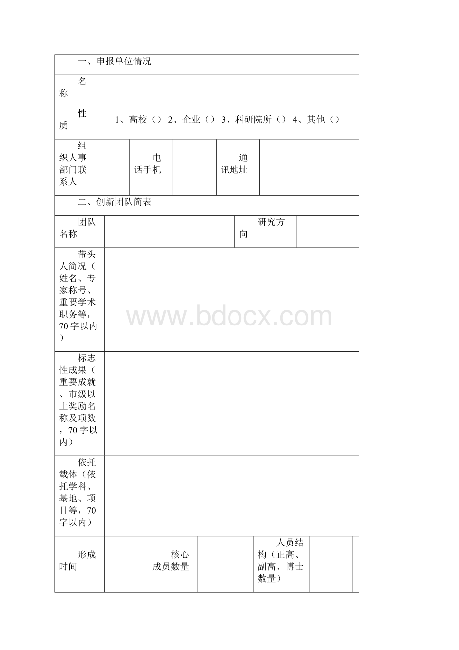 青岛优秀创新团队申报材料Word格式文档下载.docx_第2页