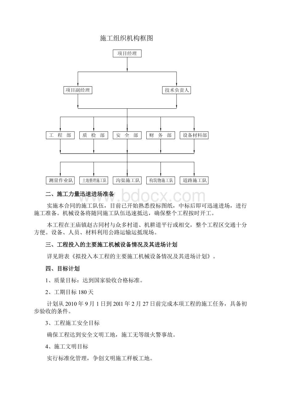 土地整理项目施工组织设计.docx_第3页