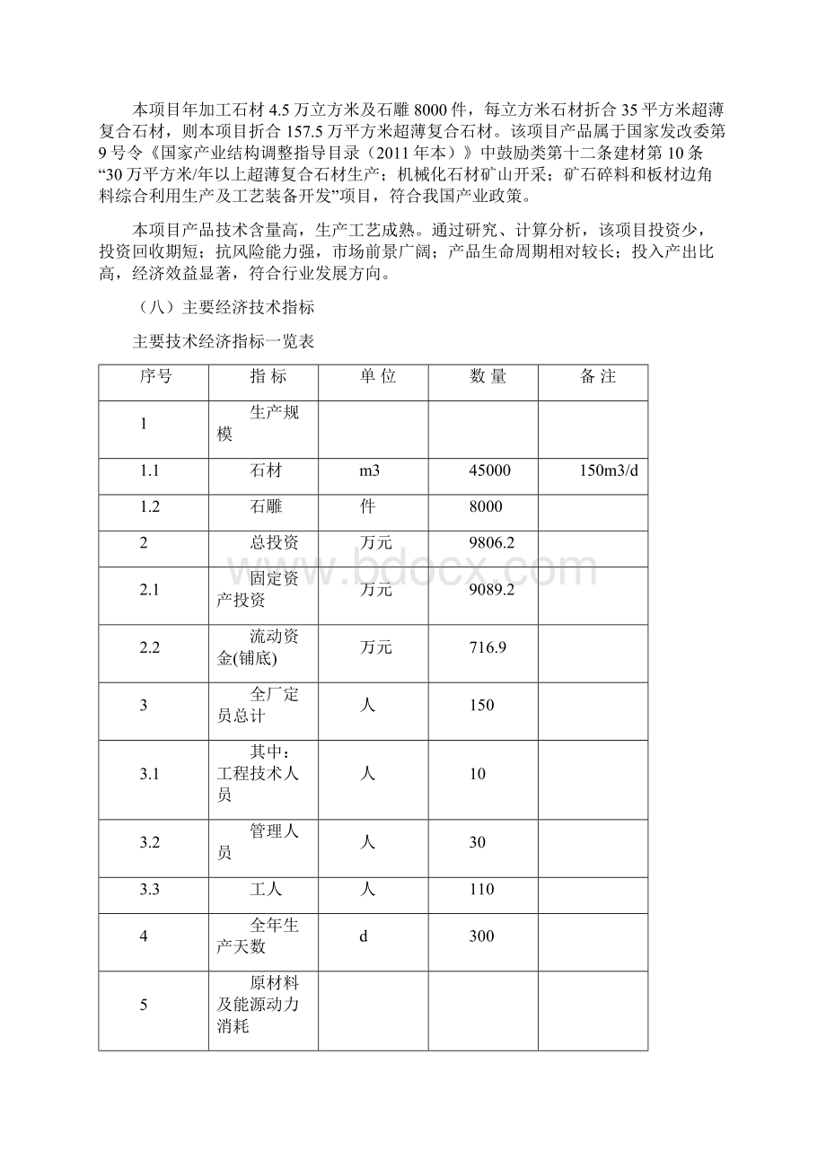 高端石材产业园项目申请报告.docx_第3页