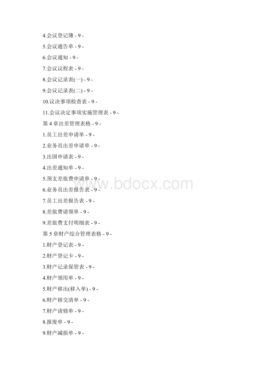 常用办公表格范本汇编Word格式.docx_第2页