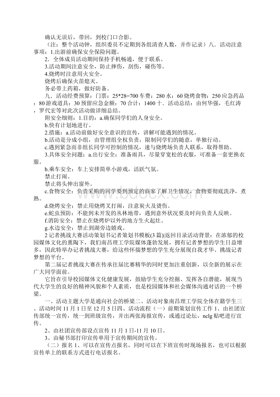 记者策划书模板4篇.docx_第3页